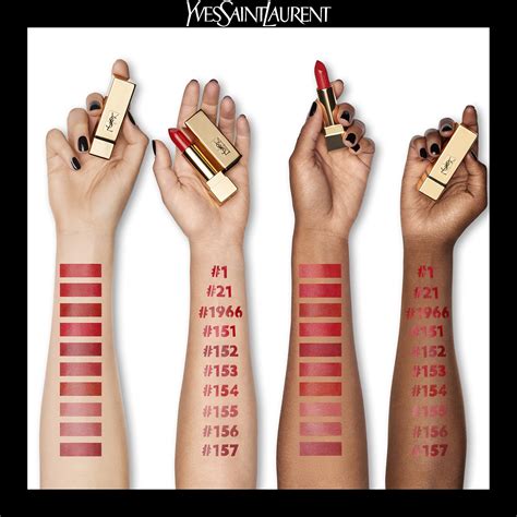 ysl rouge pur couture 10 swatch|YSL rouge pur couture x19.